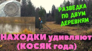РАЗВЕДКА по двум деревням. НАХОДКИ удивляют (КОСЯК года)