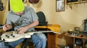 1/2 Изготовлен Костяной Порожек. Отстройка Гитары Diamond LP