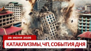 Новости сегодня 26.06.2026 | Катаклизмы сегодня, ЧП | Землетрясение в Венесуэле! Наводнения в Азии!