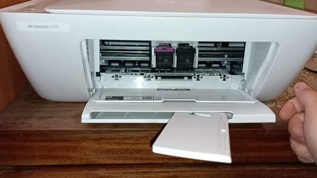 Как заправить картридж краской в принтер HP 2320