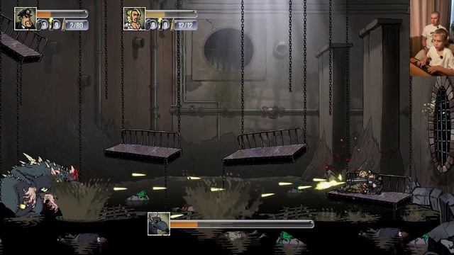 Прохождение игры Guns, Gore & Cannoli. Часть 9. Водохранилище. Битва с боссом Крысой!
