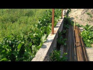 Треснул фундамент для забора. Причины? Сваи  без расширения?