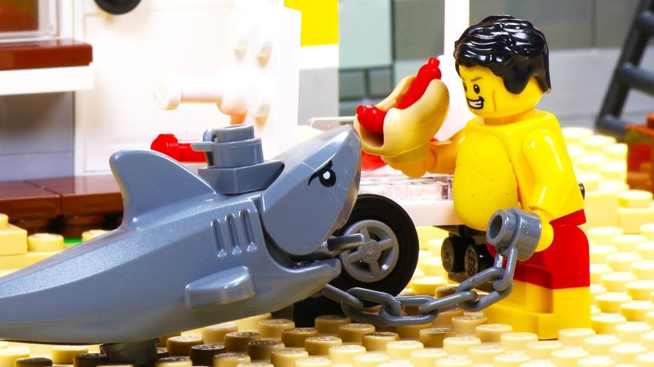 Lego Shark Attack - Fat Lego смотреть онлайн