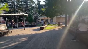 Сквер имени Пушкина.Драмтеатр имени Пушкина.Технологический институт. Фонтан Адам и Ева