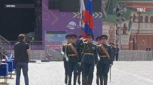 На Красной площади состоялся выпуск курсантов вузов МЧС России