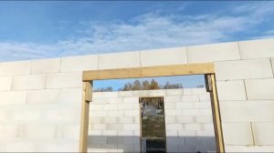 Перемычки (балки над проёмами) в стене из газоблока своими руками.