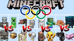 Какой Майнкрафт моб выиграет Олимпиаду？ ｜ Майнкрафт Челлендж