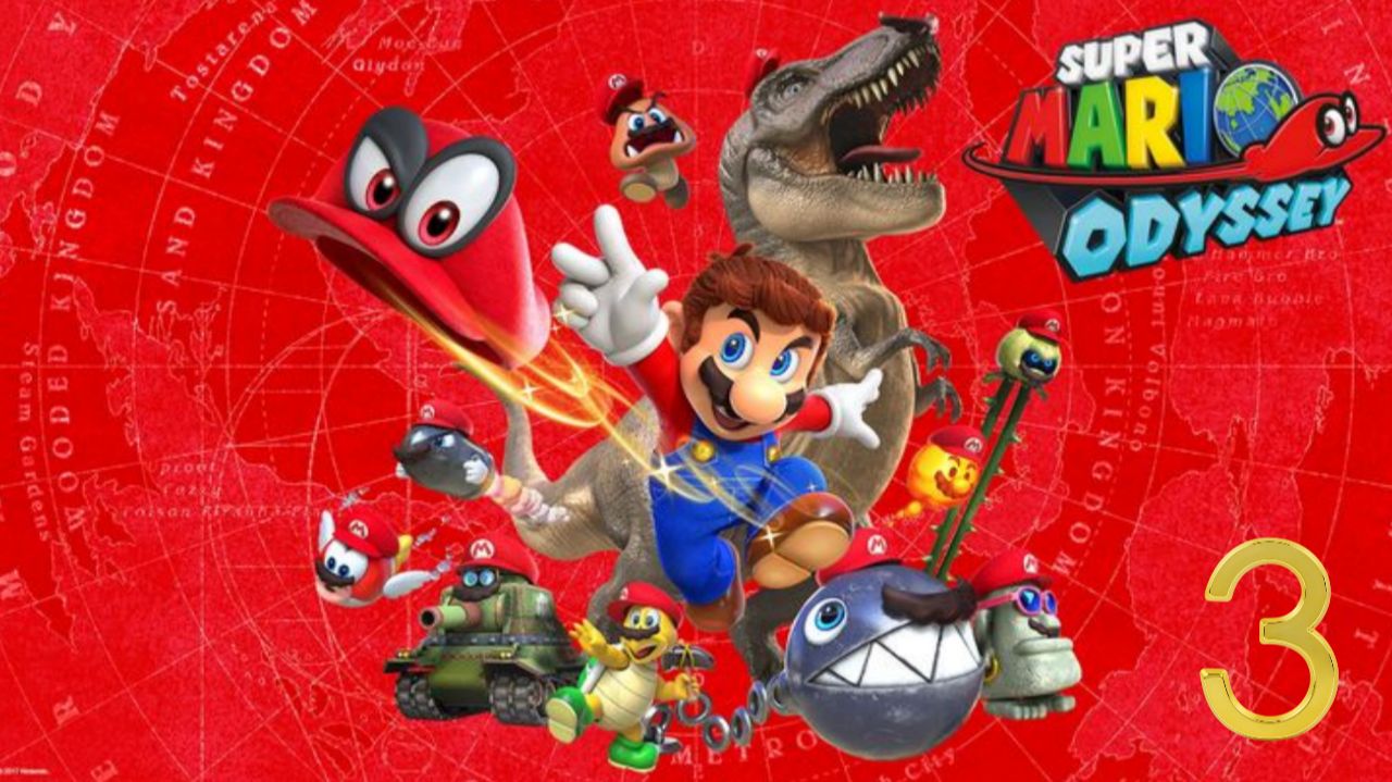 Super Mario Odyssey / Прохождение / 3 часть / Лесные Воры и Ужаснейший Лес