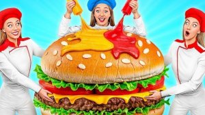 Кулинарный Челлендж с Гигантской Едой