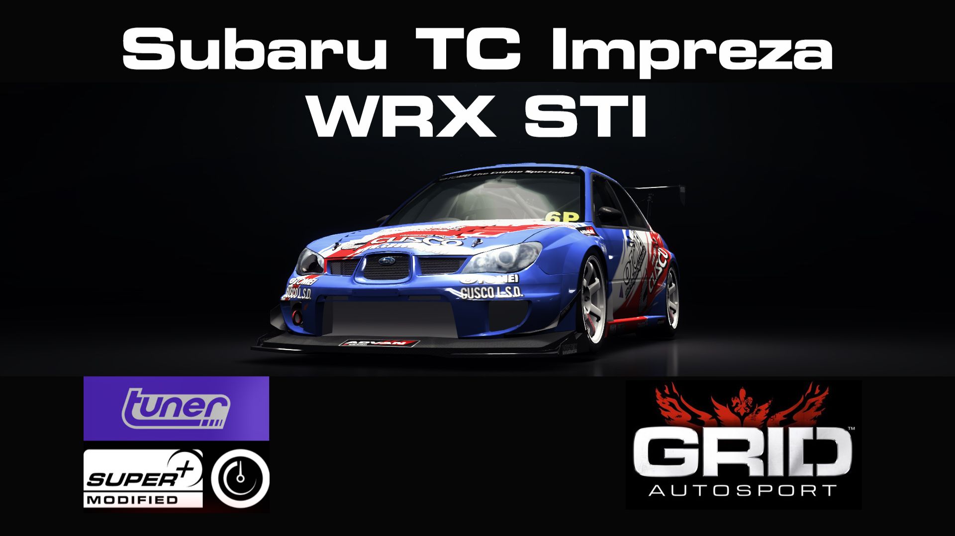 Grid Autosport - Subaru Tomei Cusco Impreza WRX STI