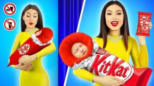 ЖВАЧКА VS ШОКОЛАДНАЯ ЕДА ЧЕЛЛЕНДЖ _ Вкусная битва с шоколадом и гигантской жвачкой от RATATA
