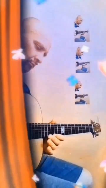 Фрагмент пьесы для гитары - Guitar piece fragment смотреть онлайн