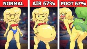 ДЕВУШКА ИГРОК: ПЕРДЁЖ vs ВОЗДУХ vs НОРМАЛЬНАЯ в Майнкрафте!!!