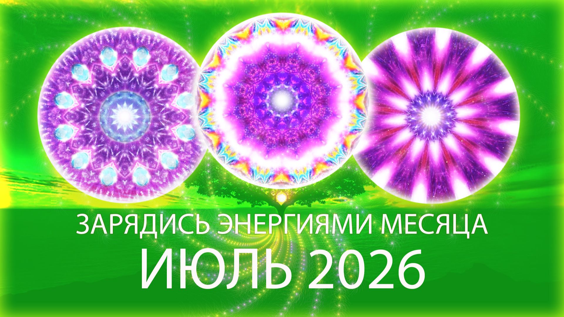 💜Энергии месяца, июль 2026 / Month's Energy Mandala, July 2026 смотреть онлайн