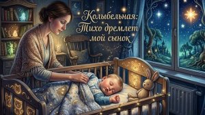 Колыбельная «Тихо дремлет мой сынок» ASMR шепот Музака для засыпания
