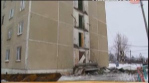 В Среднеуральске рухнули балконы