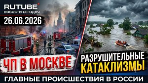 НОВОСТИ СЕГОДНЯ 26.06.2026 | ЧП в Москве, разрушительные катаклизмы, главные происшествия в России