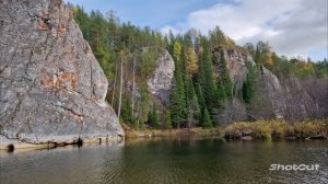 Синие скалы.Безымянная пещера.Река Каква.