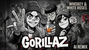 Whiskey & White Roses _ Gorillaz Inspired Trip-Hop AI remix