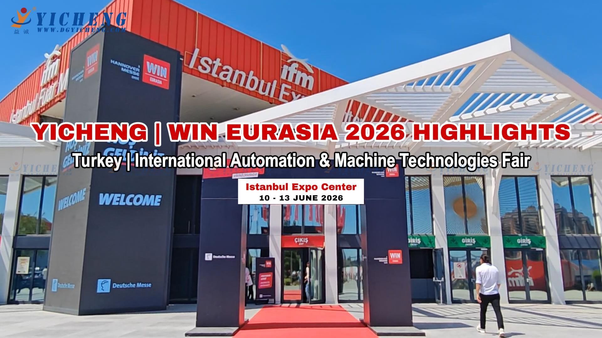 Yicheng Automation × WIN EURASIA 2026 🇹🇷