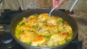 Нежная, сочная и невероятно вкусная курица в соусе.