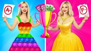 ВЫ В СТАРШЕЙ ШКОЛЕ vs В ДЕТСТВЕ _ Как стать крутым в школе и забавные ситуации от RATATA
