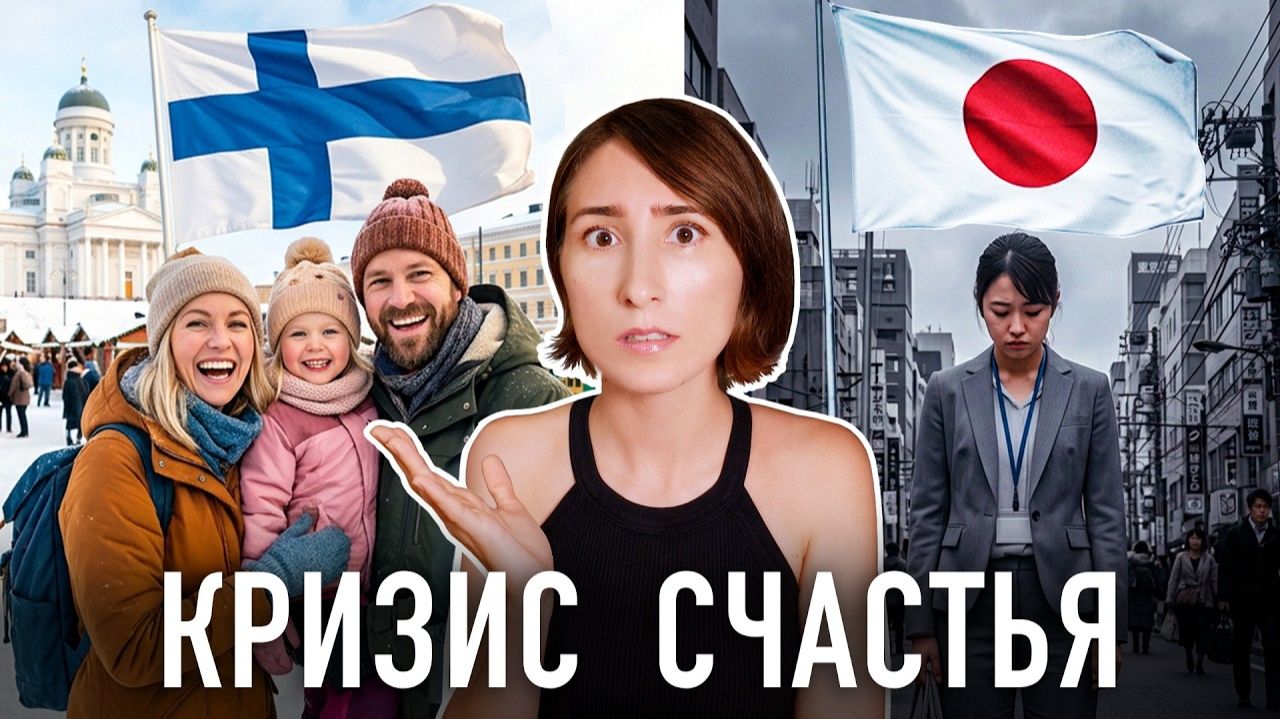 Тори Япония -Почему Финляндия счастливее Японии