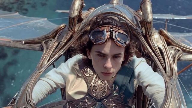The Sky Academy： First Flight Over the Marble Islands ｜ AI Short Film — Retrofutura смотреть онлайн