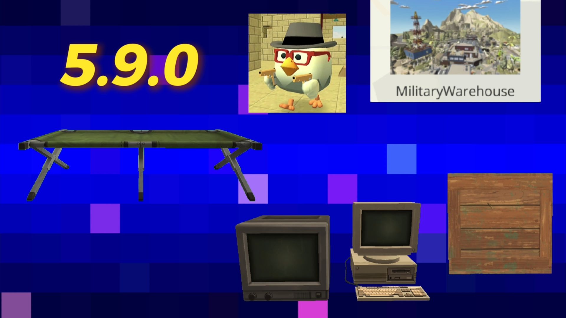 Вышло новое обновление 5.9.0 в игре ChickenGun (Чикен Ган). #ЧГ #ChickenGun #ЧикенГан смотреть онлайн