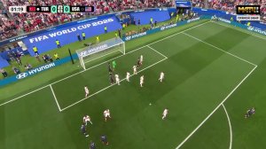 Опасный момент в матче Турция - США, ЧМ по Футболу 2026