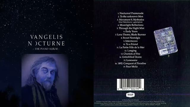 Vangelis - Noctrune (Full Album) The Best Relaxing Piano by VANGELIS смотреть онлайн