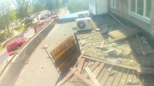 Обрушение балкона