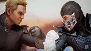 Mortal Kombat 1 - Хоумлендер vs Саб-Зиро. Бруталити