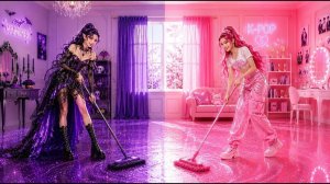 KPop Трансформация охотников на демонов✨ из вампиров в Миру из «Хантрикса»