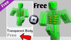 СПЕШИТЕ! Как получить бесплатные прозрачные предметы для тела в Roblox Новое обновление (2025) ||