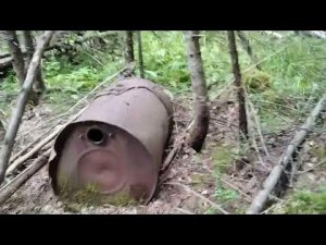 НАХОДКА В ЛЕСУ ПОЛНАЯ БОЧКА....