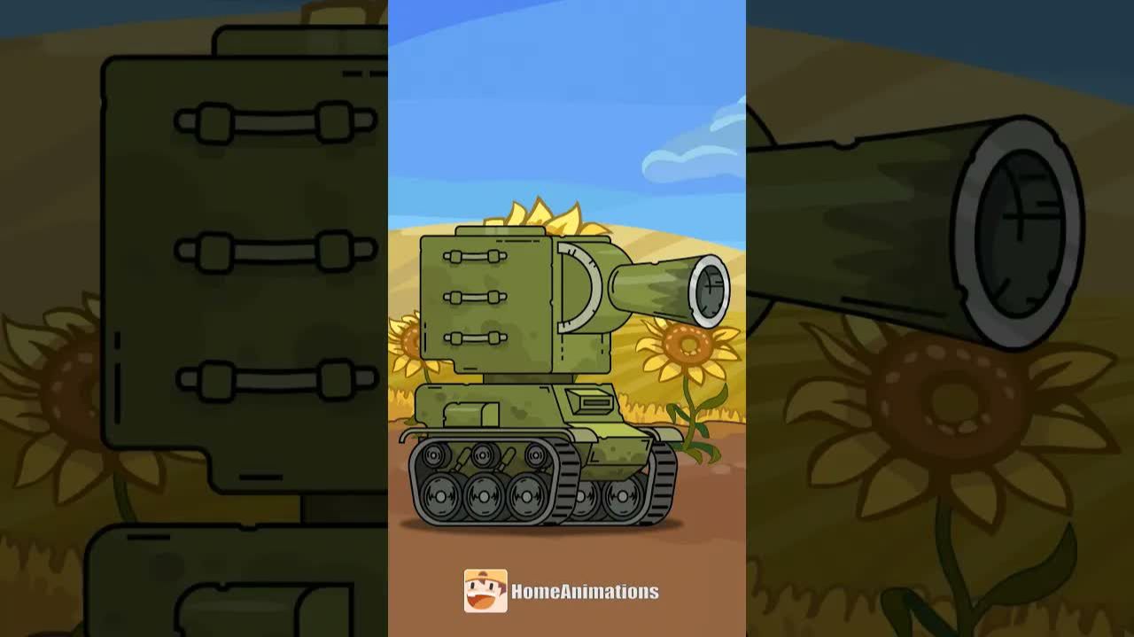 Боевой ускоритель ! #shorts #homeanimations #cartoon #animation #мультик #tank смотреть онлайн