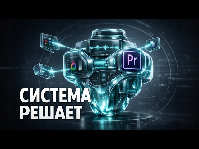 Premiere Pro 2026: я собрал систему, которая монтирует вместо меня