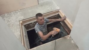 Установка (монтаж) напольного люка в подвал | Мастер-74