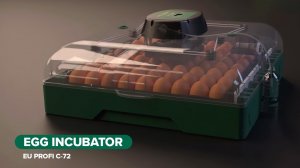 Egg incubator EU PROFI C-72 | Инкубатор для яиц EU PROFI C-72