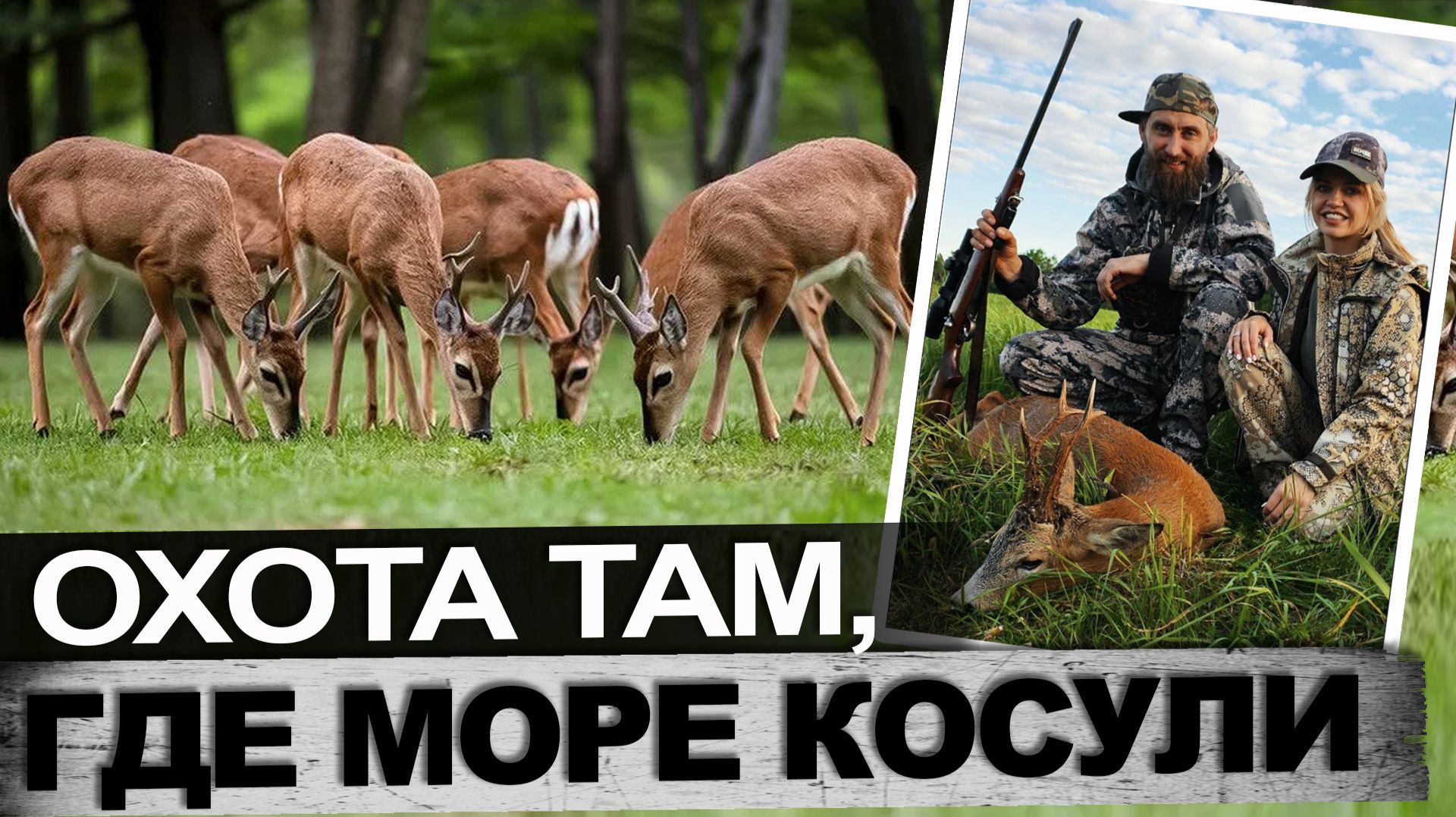 Охота на косулю. 3 штуки за вечер. смотреть онлайн