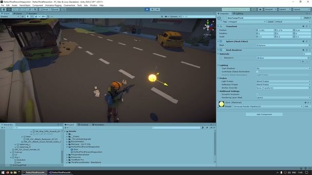 ИДЕАЛЬНОЕ прицеливание оружия! (IK, туториал по Unity для шутера от третьего лица) смотреть онлайн