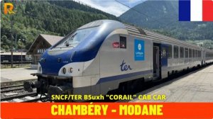 🚄 4К SmartTV ➤ 🌄 Шамбери → Модан, Франция, июнь 2025 г. - вид машиниста поезда! 🌄