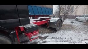 Как в ручную выставить уровень поло на Volvo fh