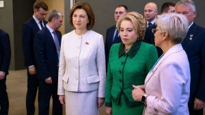 Валентина Матвиенко и Наталья Кочанова открыли тематическую выставку товаров Союзного государства