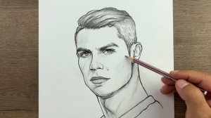 Как нарисовать Роналду: пошаговая инструкция по рисованию Криштиану Роналду