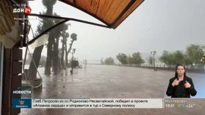 Ливни, град и сильный ветер