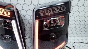 Volvo FH светодиодные тюнинг фары проект Ledstudio