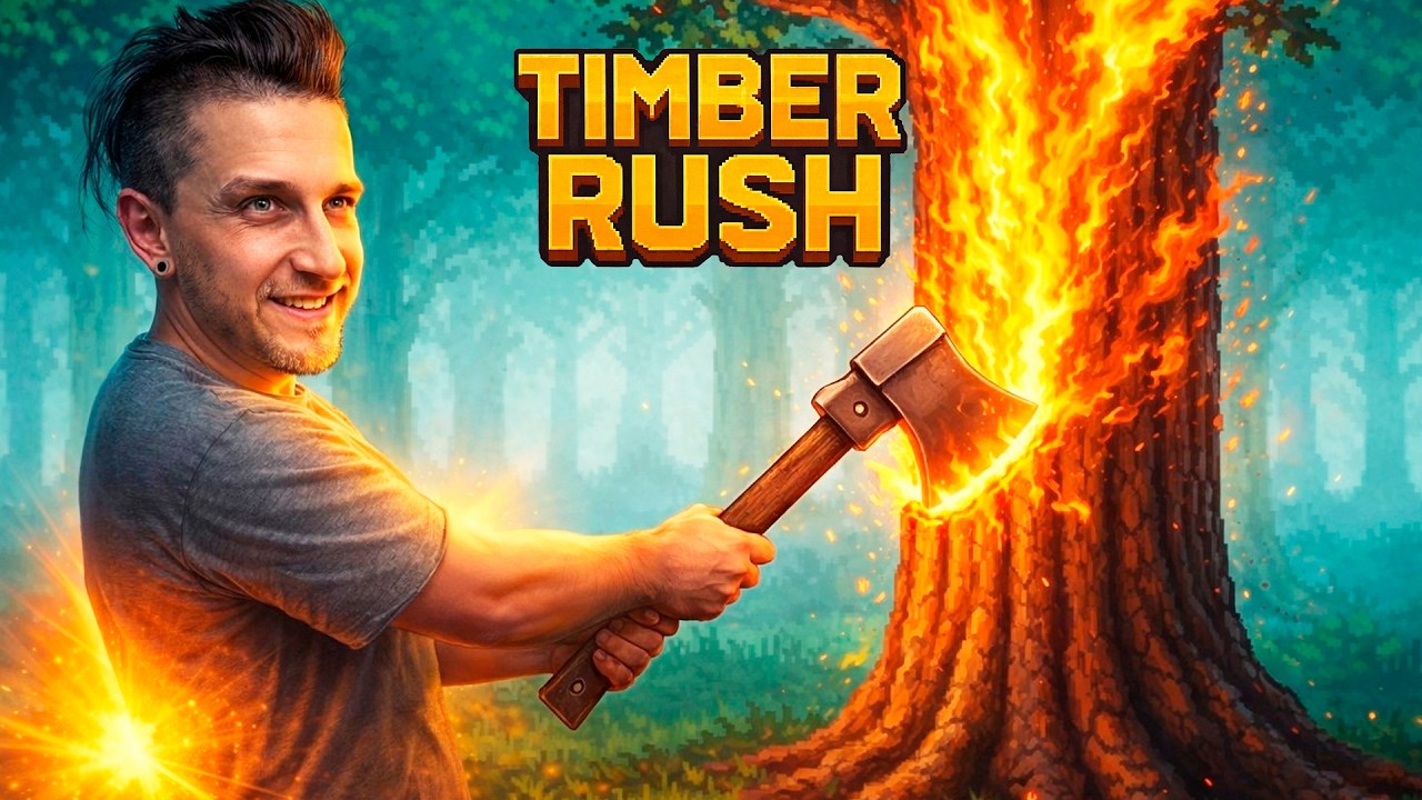 🔥 НАЧИНАЮ ЖЕЧЬ ДЕРЕВО! | Timber Rush #3 смотреть онлайн