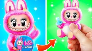 Лабубу кукла! Поделки для кукол ЛОЛ ОМГ
